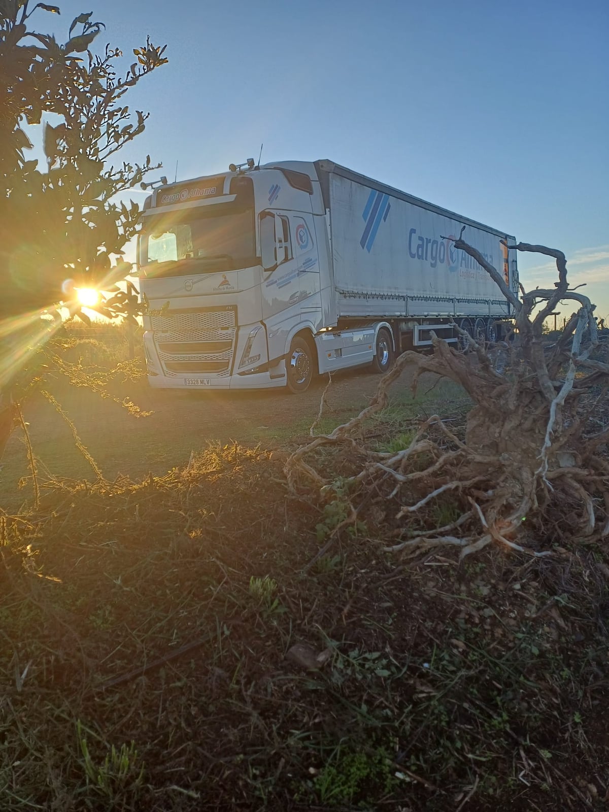 Camión de transporte